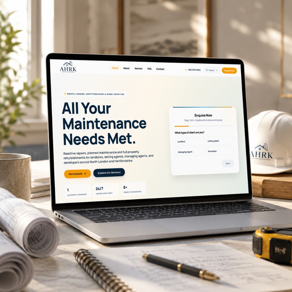 AHRK Property Maintenance case study hero