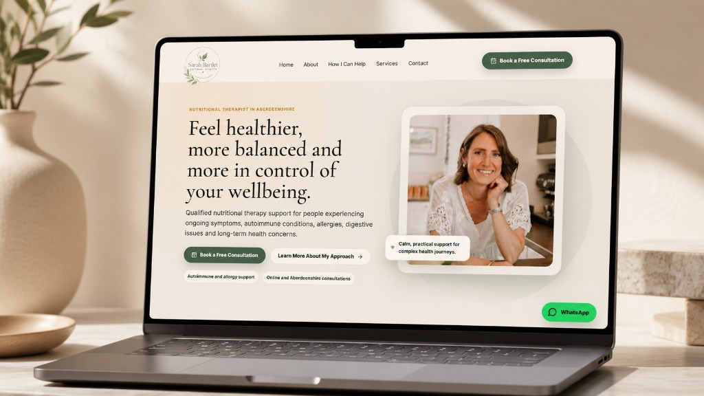 Sarah Bartlet Optimal Health case study hero